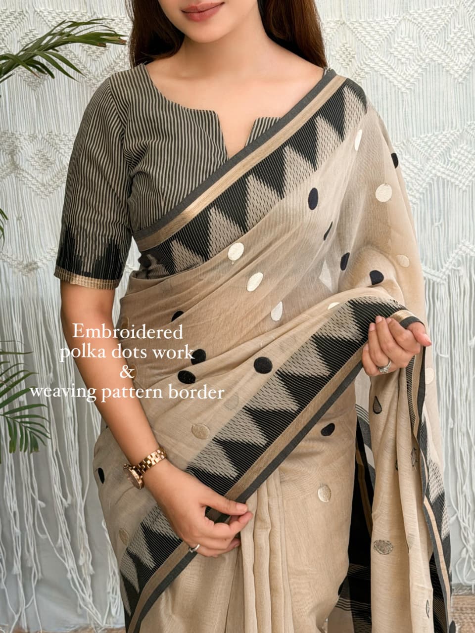 Premium modal cotton saree