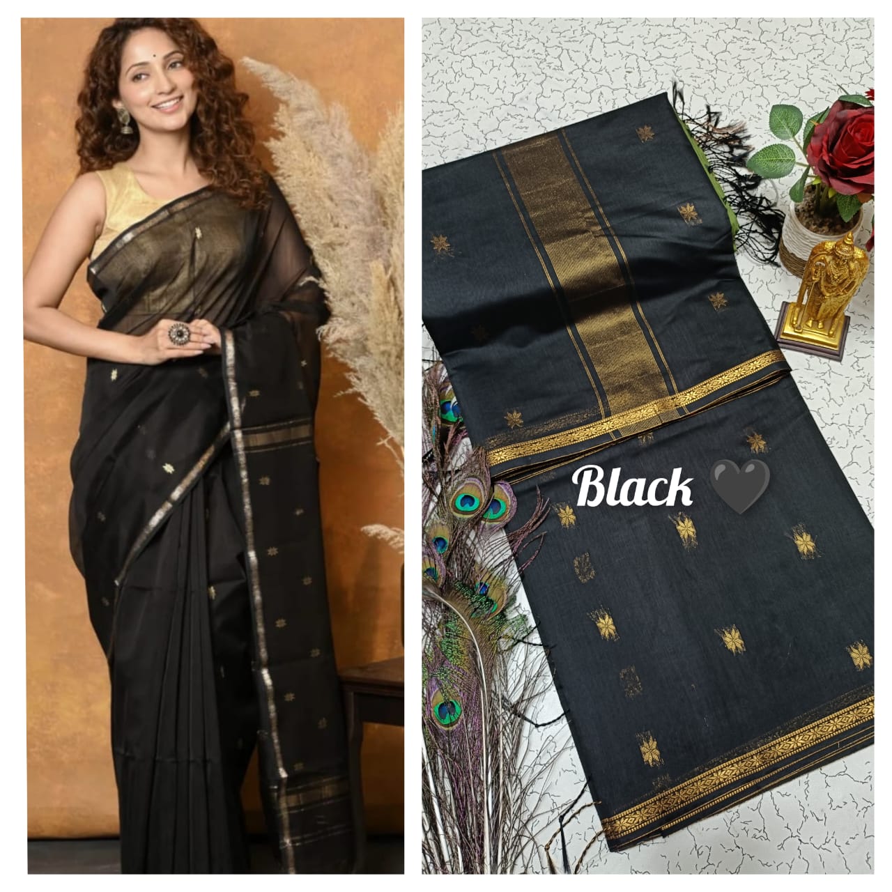 Premium Maheshwari Silk Cotton Sarees