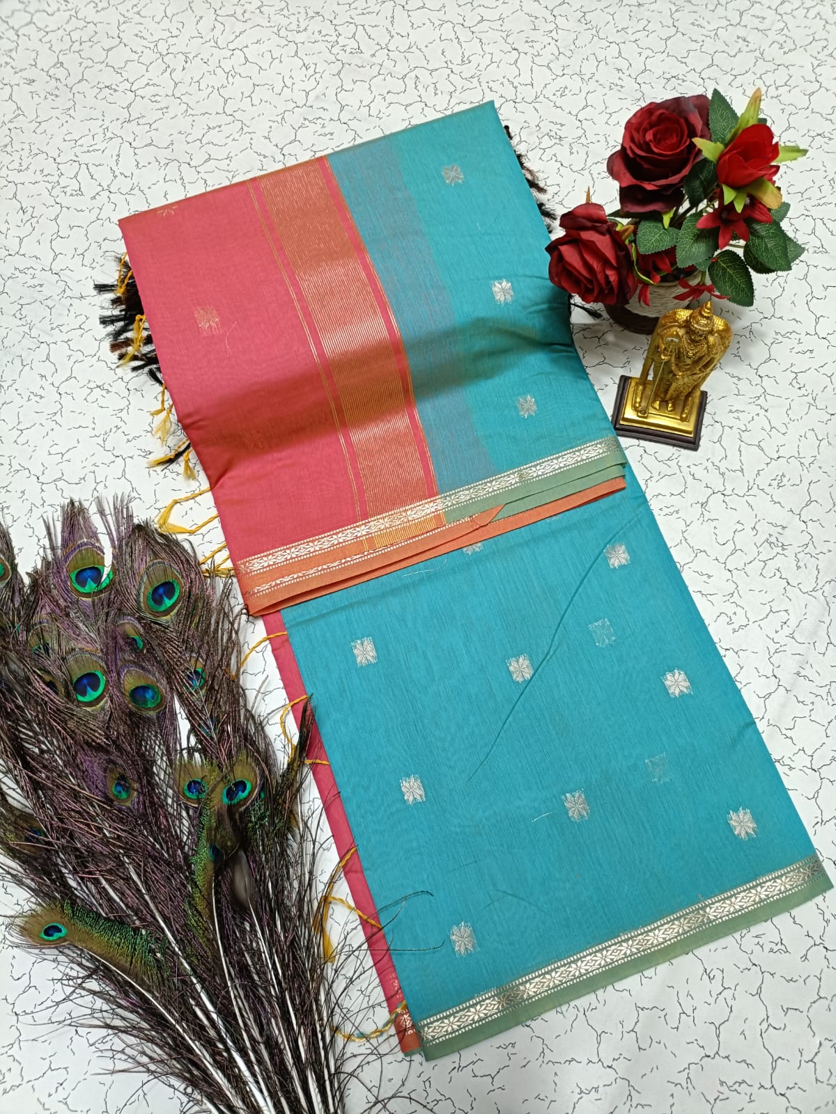 Premium Maheshwari Silk Cotton Sarees