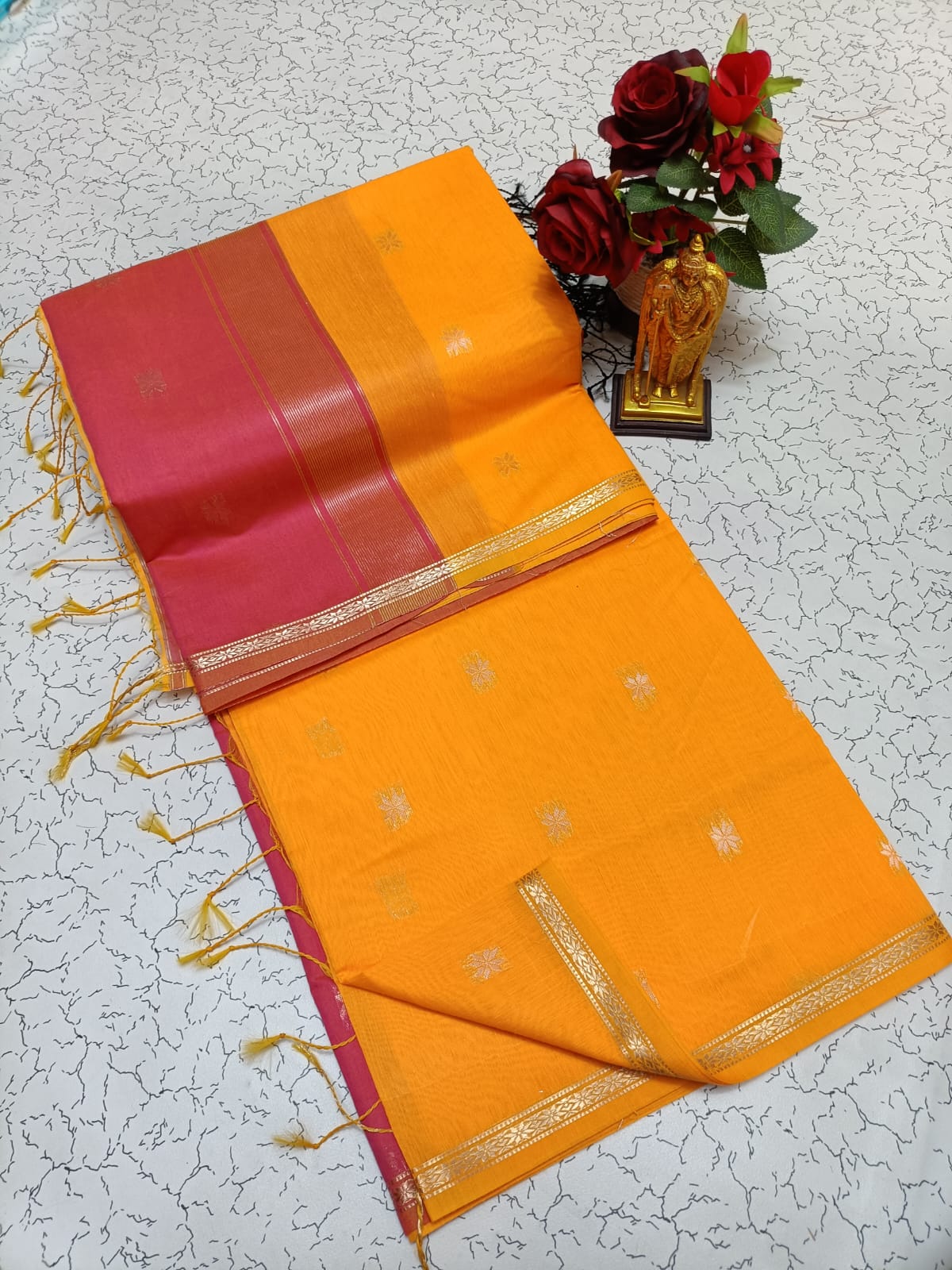 Premium Maheshwari Silk Cotton Sarees