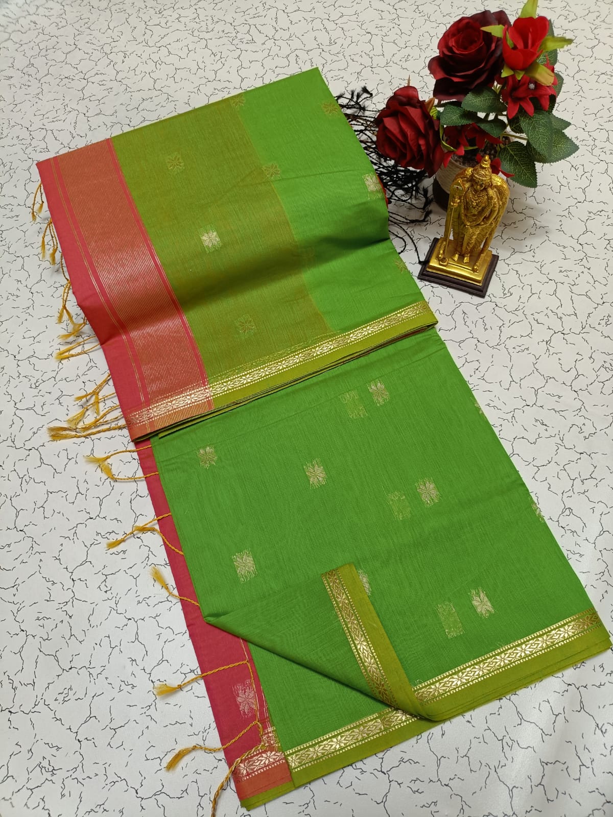 Premium Maheshwari Silk Cotton Sarees