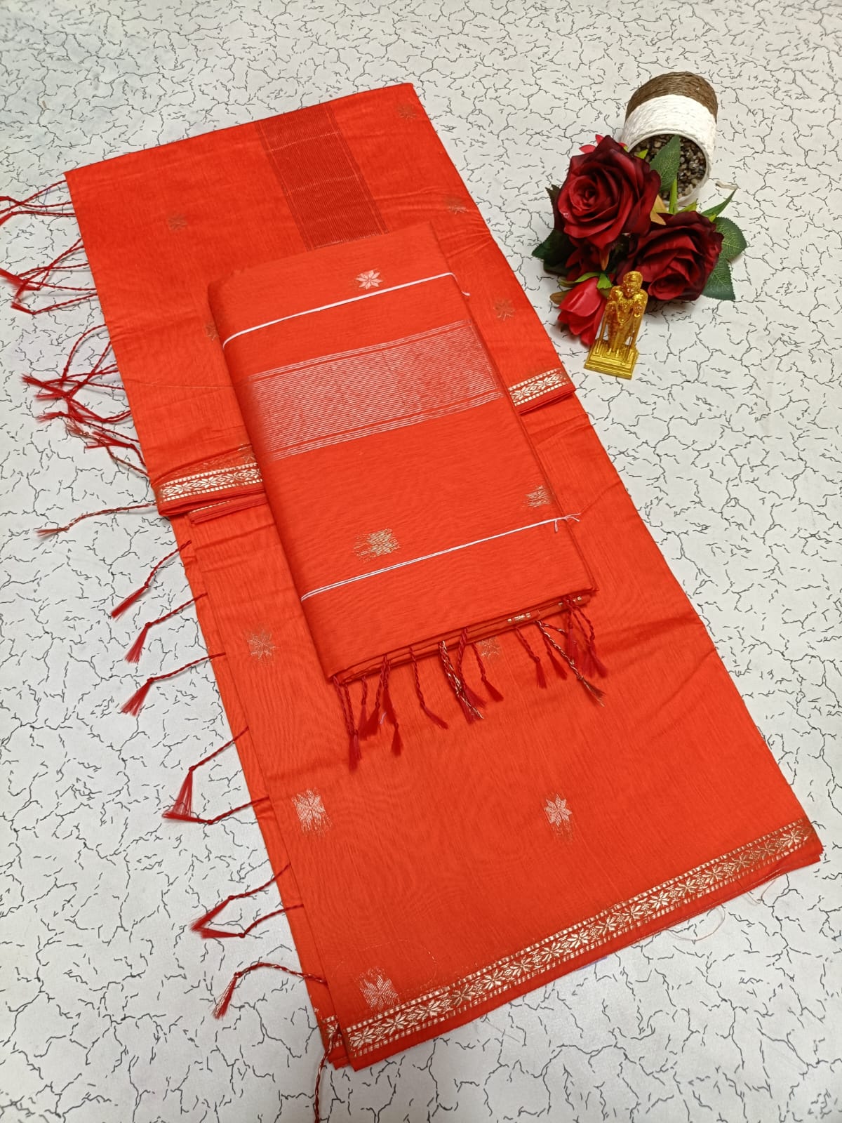 Premium Maheshwari Silk Cotton Sarees