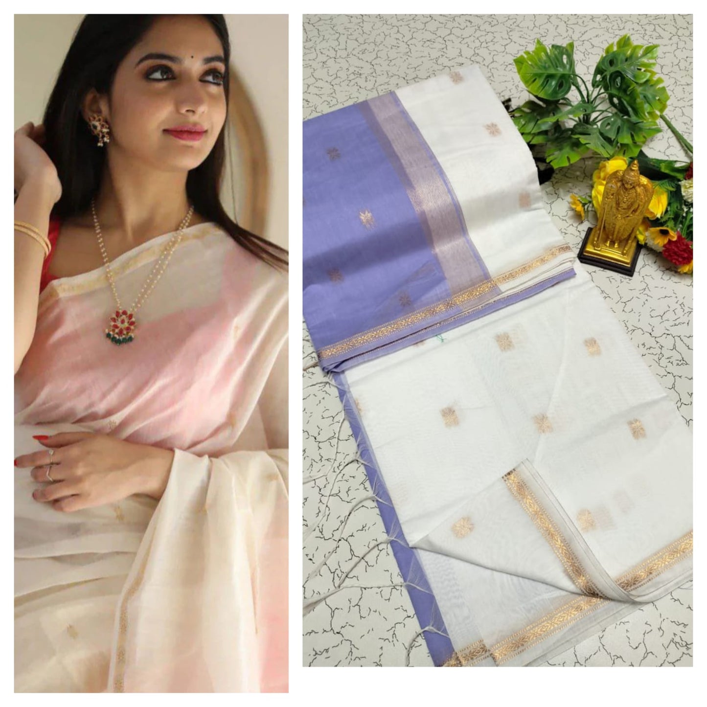 Premium Maheshwari Silk Cotton Sarees