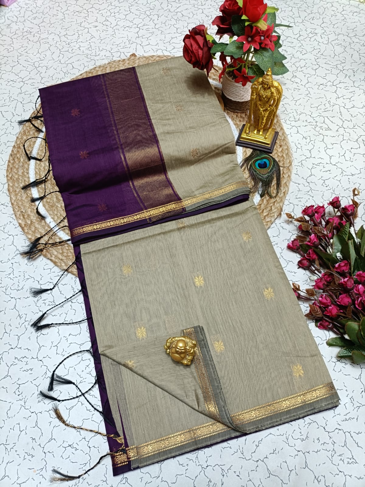 Premium Maheshwari Silk Cotton Sarees