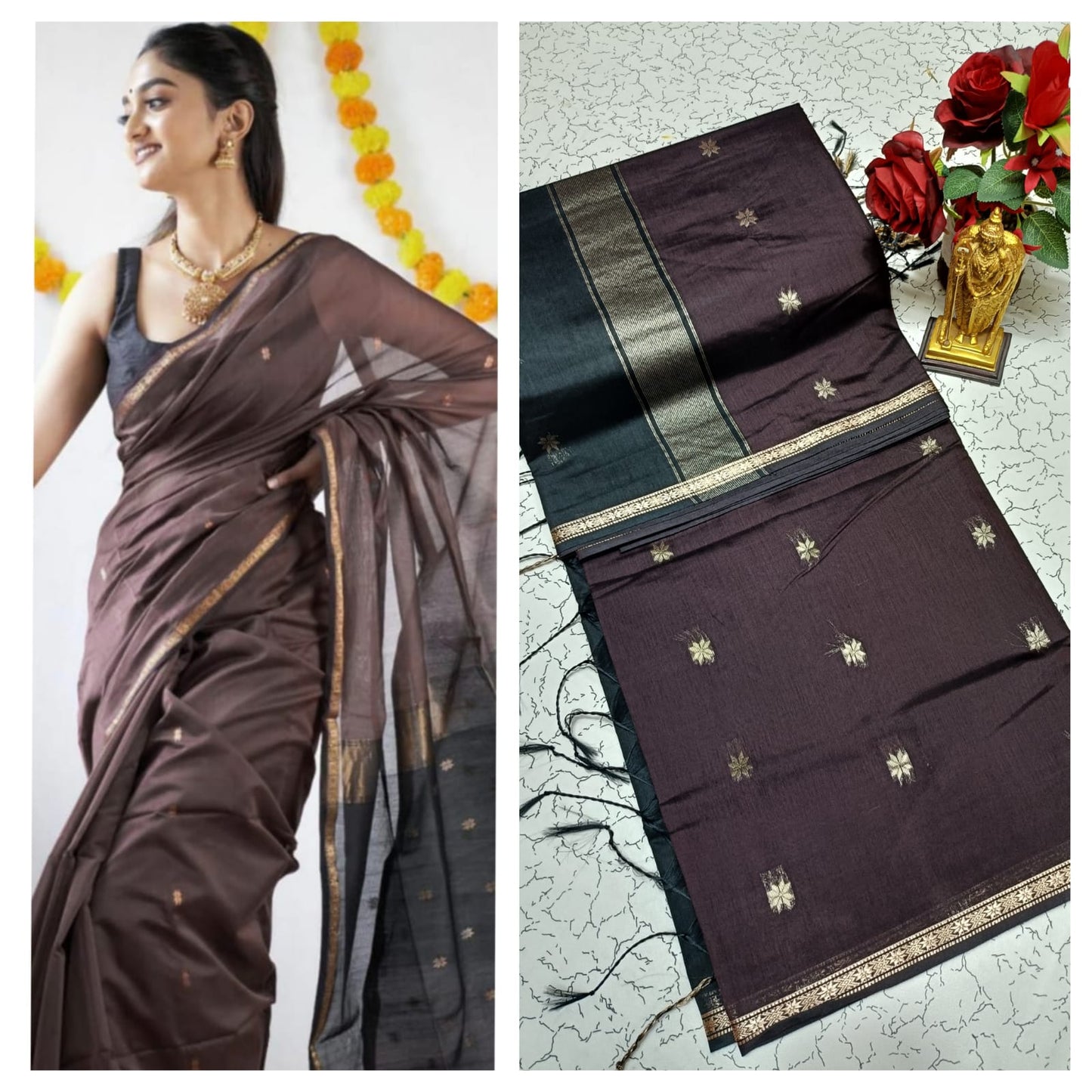 Premium Maheshwari Silk Cotton Sarees
