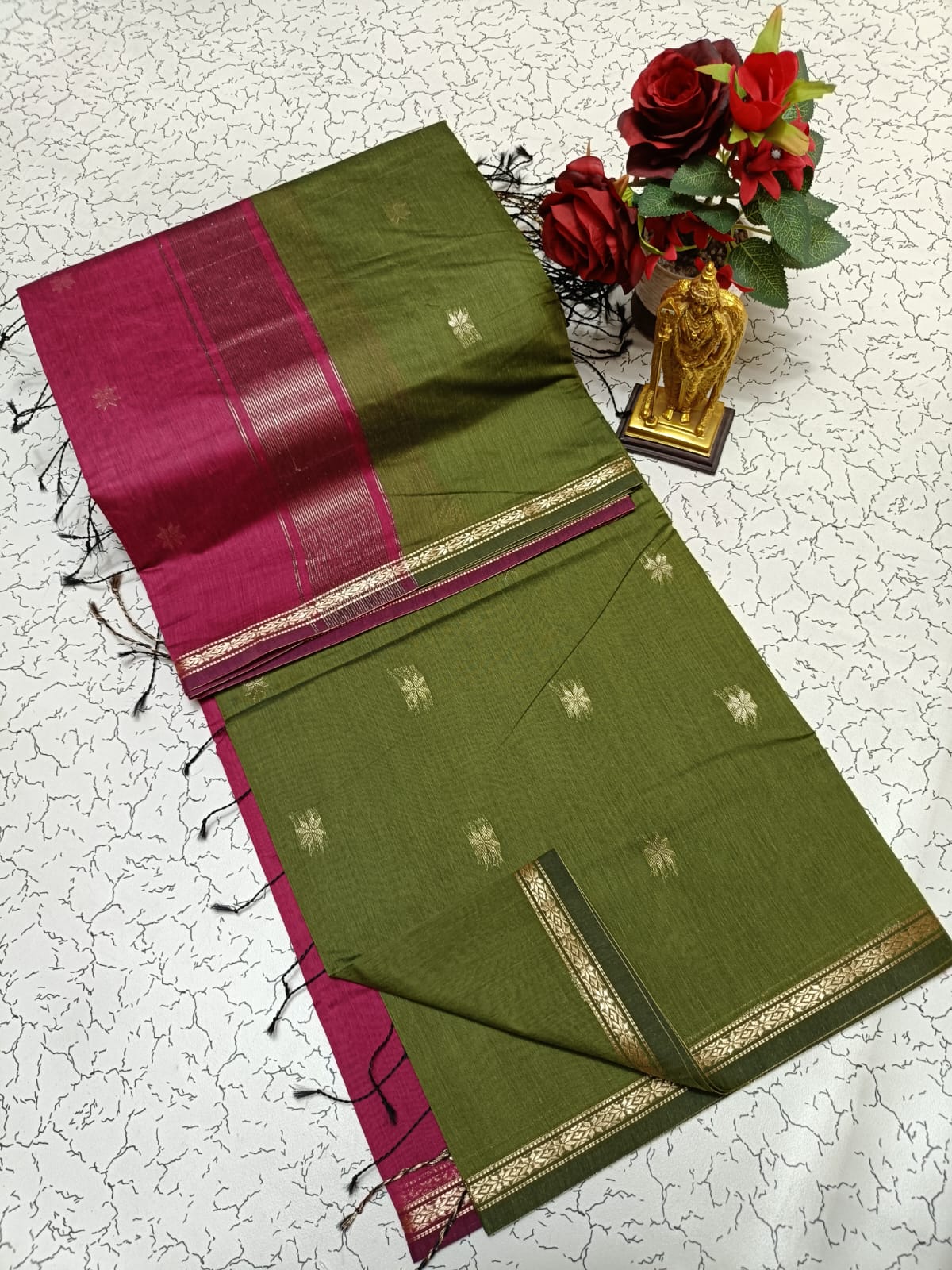 Premium Maheshwari Silk Cotton Sarees