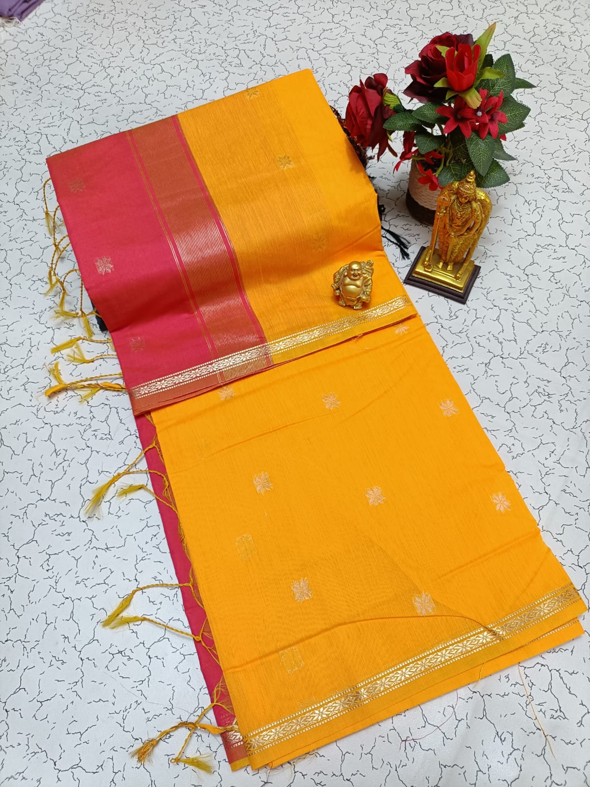 Premium Maheshwari Silk Cotton Sarees