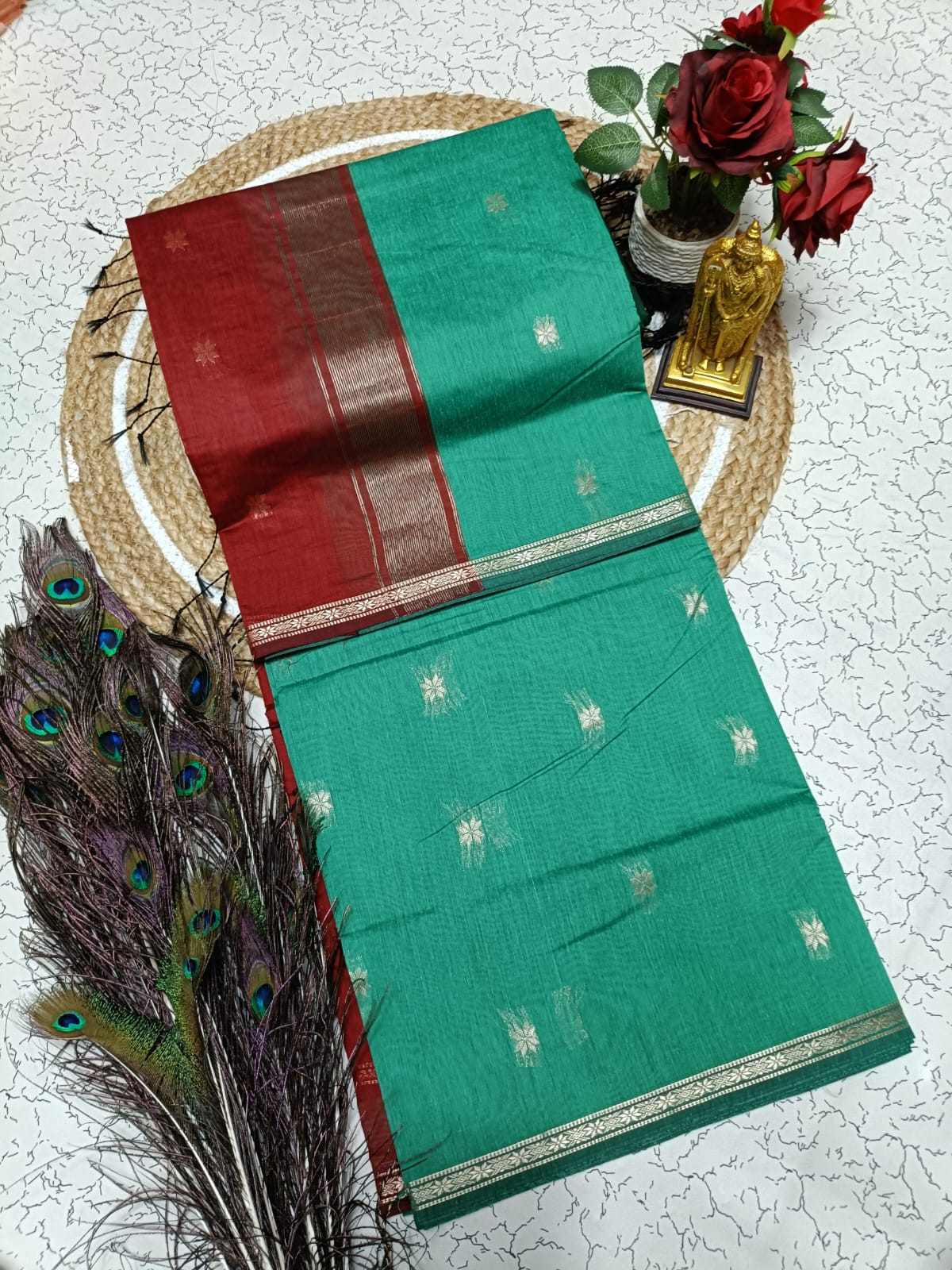 Premium Maheshwari Silk Cotton Sarees