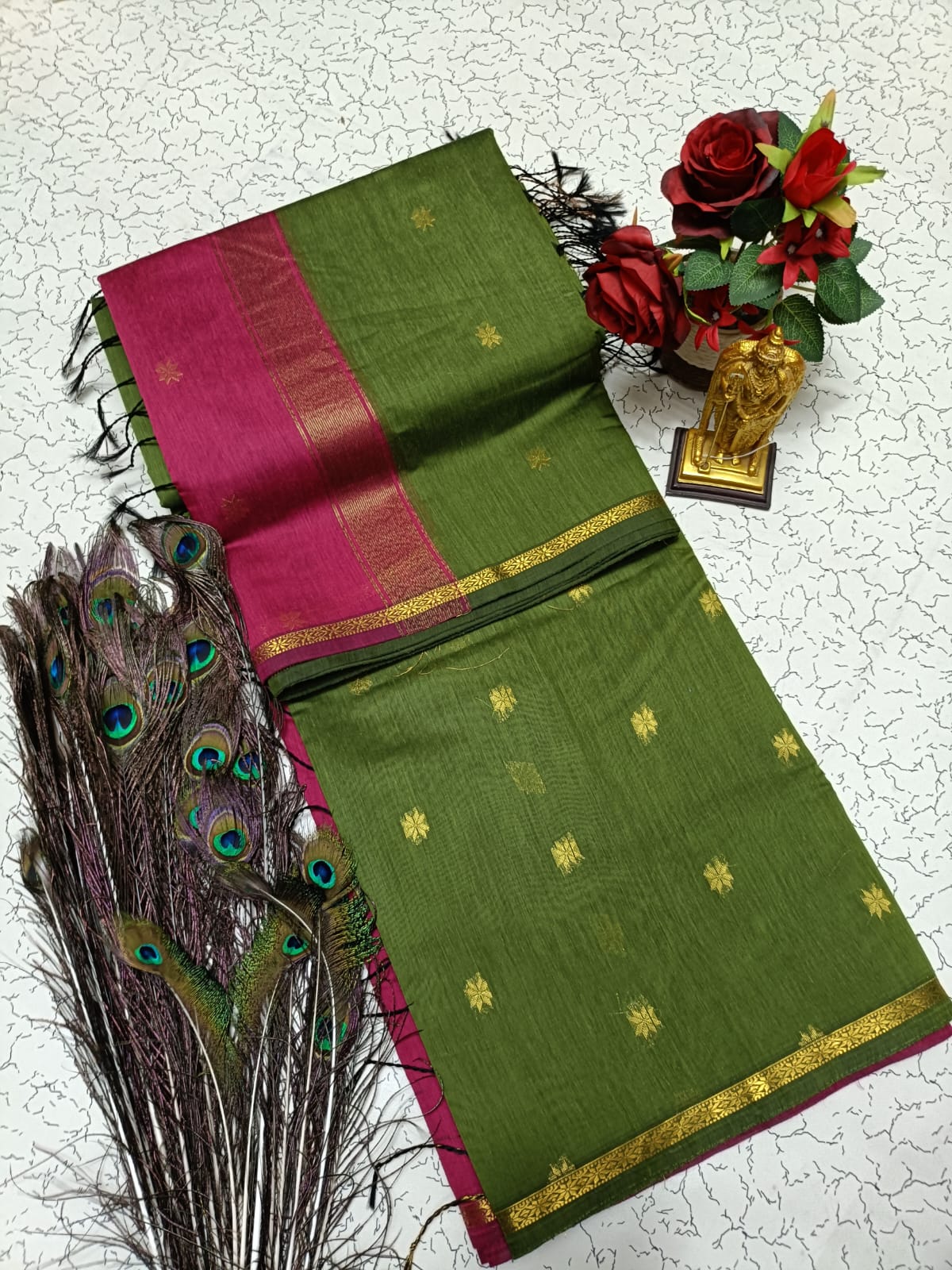 Premium Maheshwari Silk Cotton Sarees