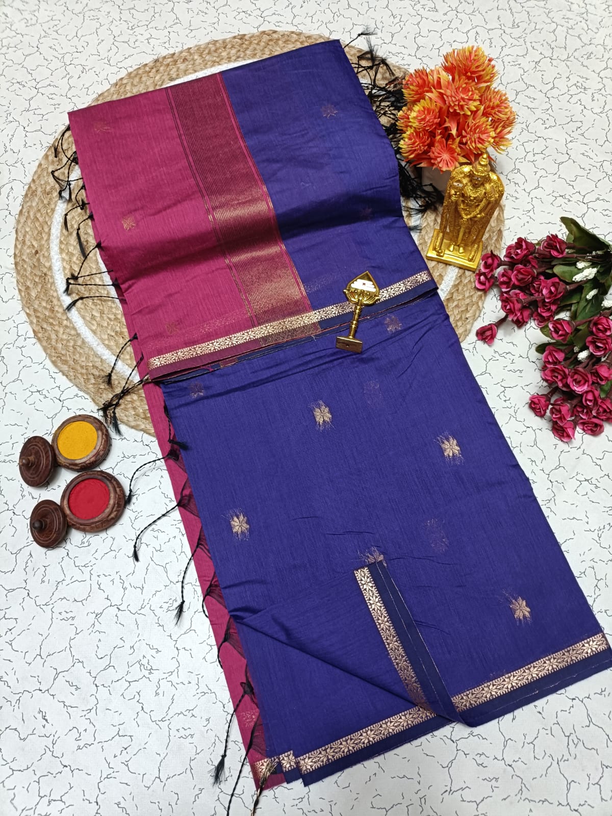 Premium Maheshwari Silk Cotton Sarees
