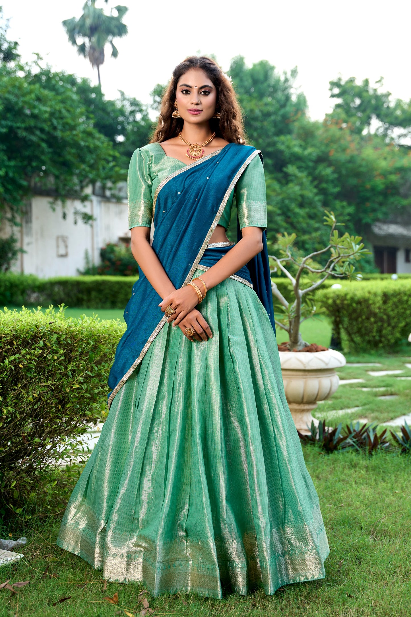 Premium Kanchipuram Dhawani