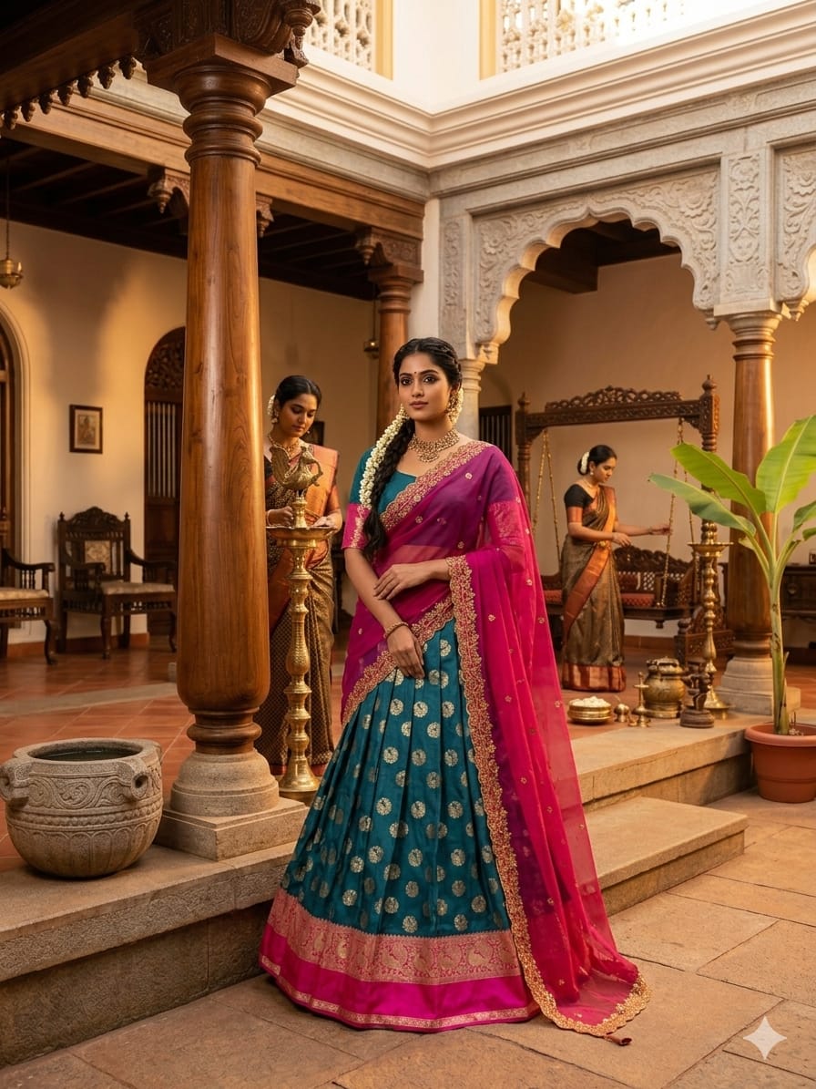 Premium Kanchipuram Dhawani