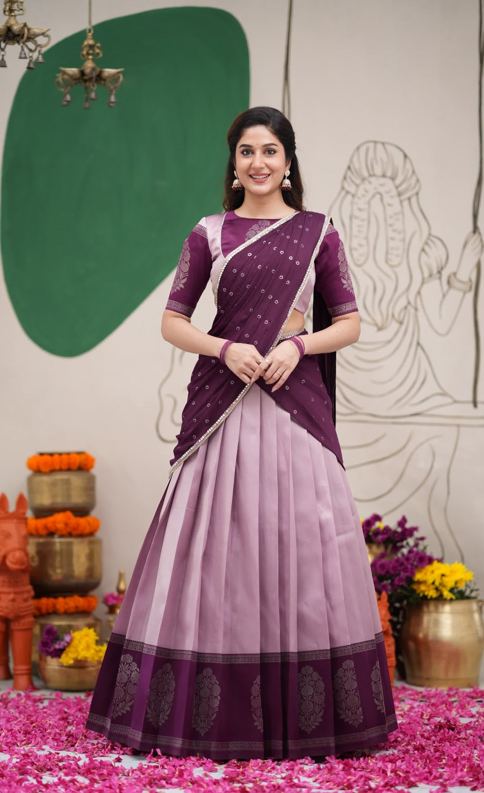 Premium Kanchipuram Dhawani