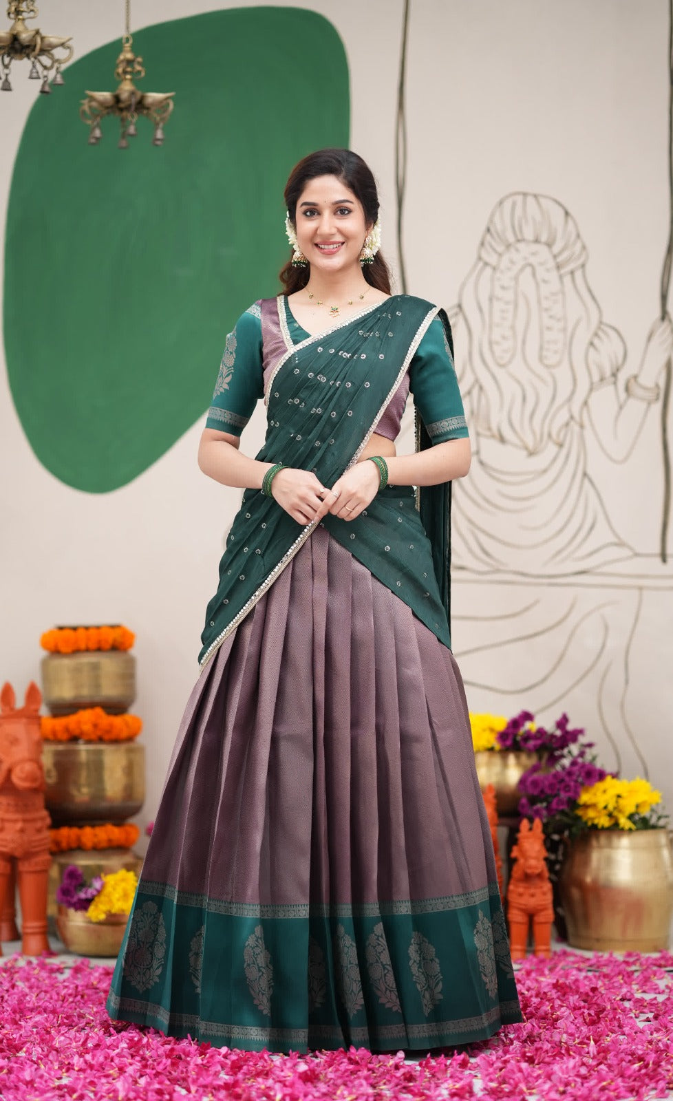 Premium Kanchipuram Dhawani