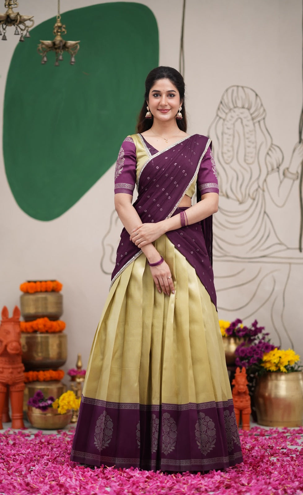 Premium Kanchipuram Dhawani