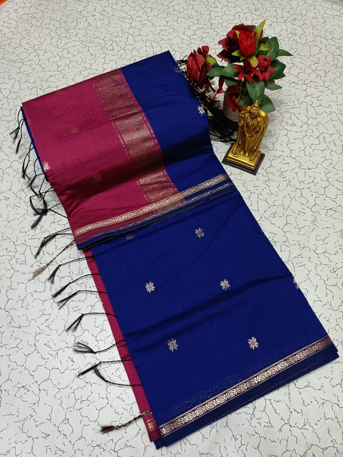 Premium Maheshwari Silk Cotton Sarees